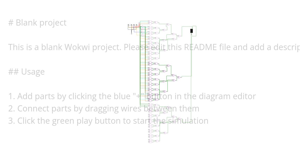 seven segment display simulation