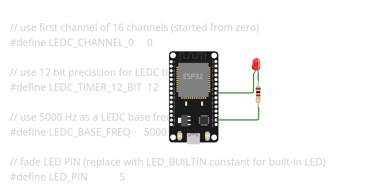ledc-software-fade simulation