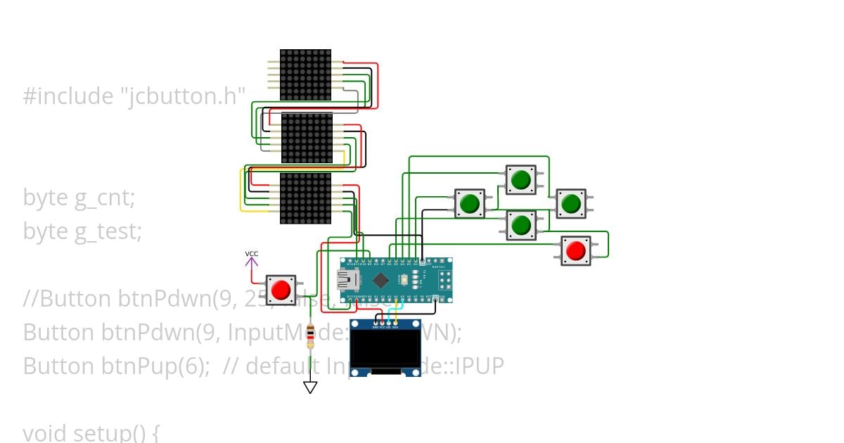 testbutton.ino simulation