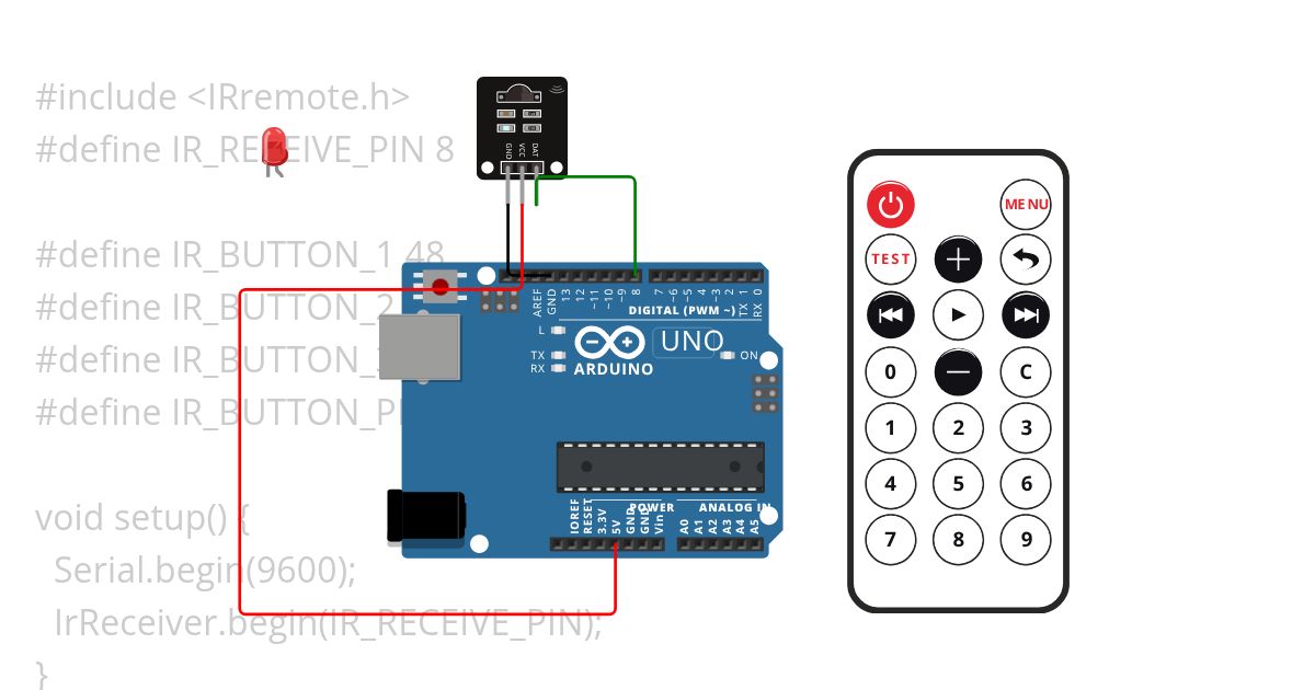 irremote simulation
