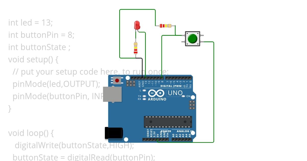button simulation