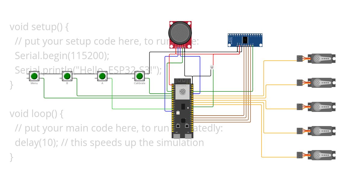 Protoboard Small simulation