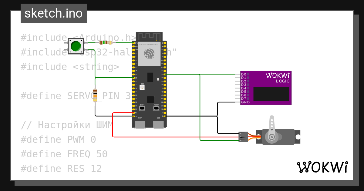 Video 4 4 pwm wokwi esp32 stm32 arduino simulator