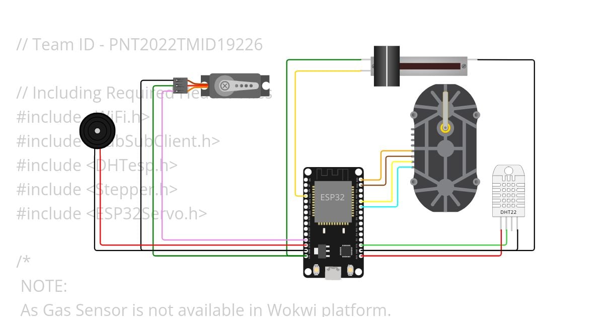 Gas leakage monitoring  (2) simulation