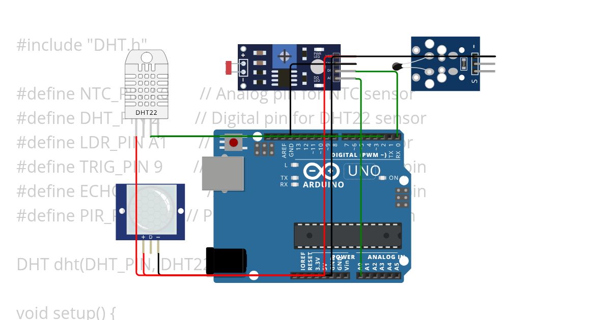 Multiple sensor practice simulation