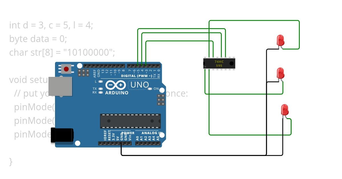 shift register practice simulation