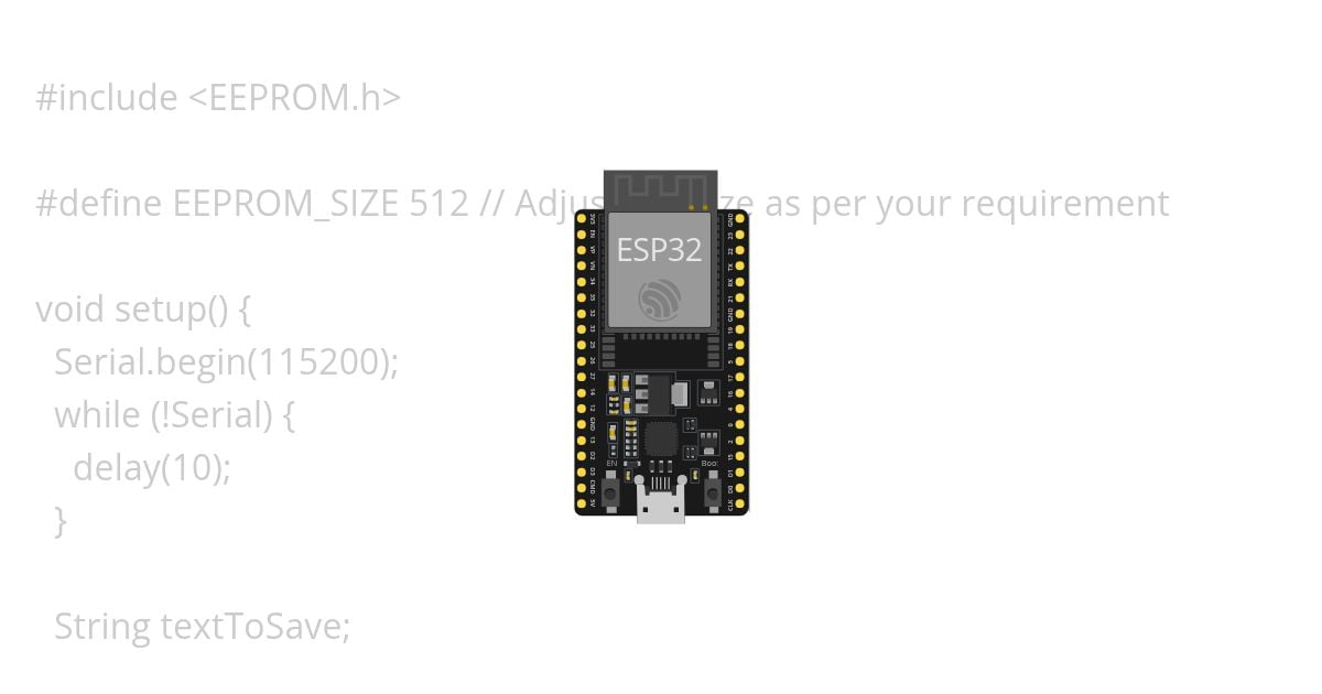 eeprom esp32 simulation