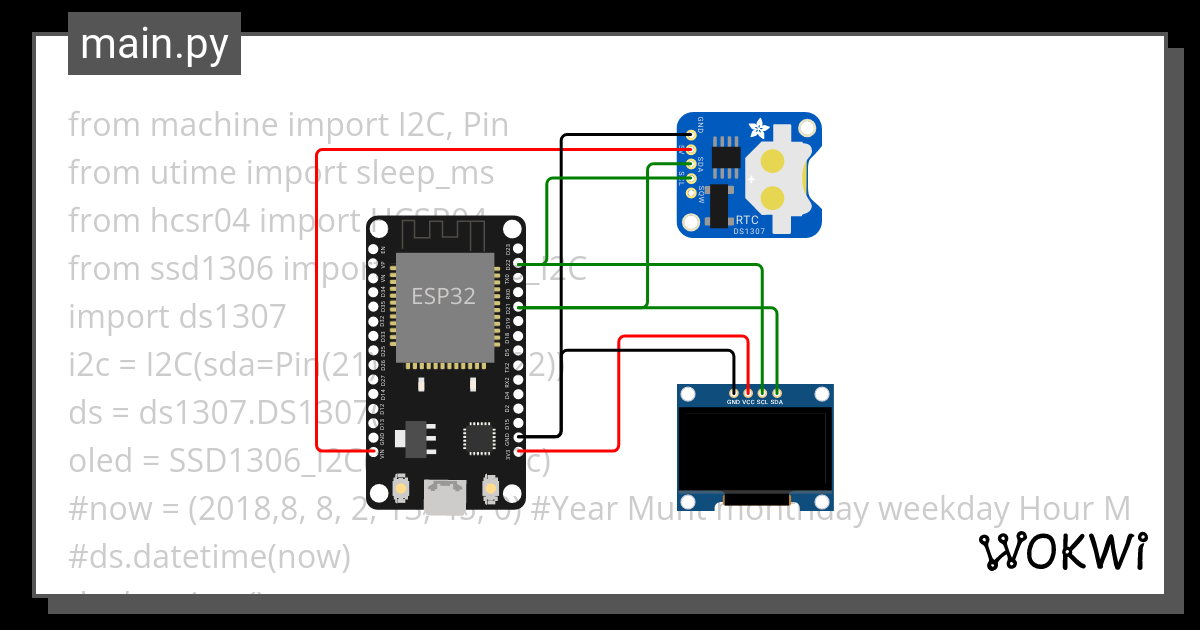 Real Time Clock Rtc Wokwi Esp Stm Arduino Simulator