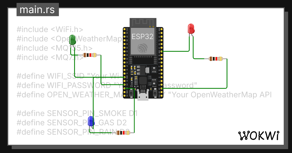 Wokwi online esp32 stm32 arduino simulator