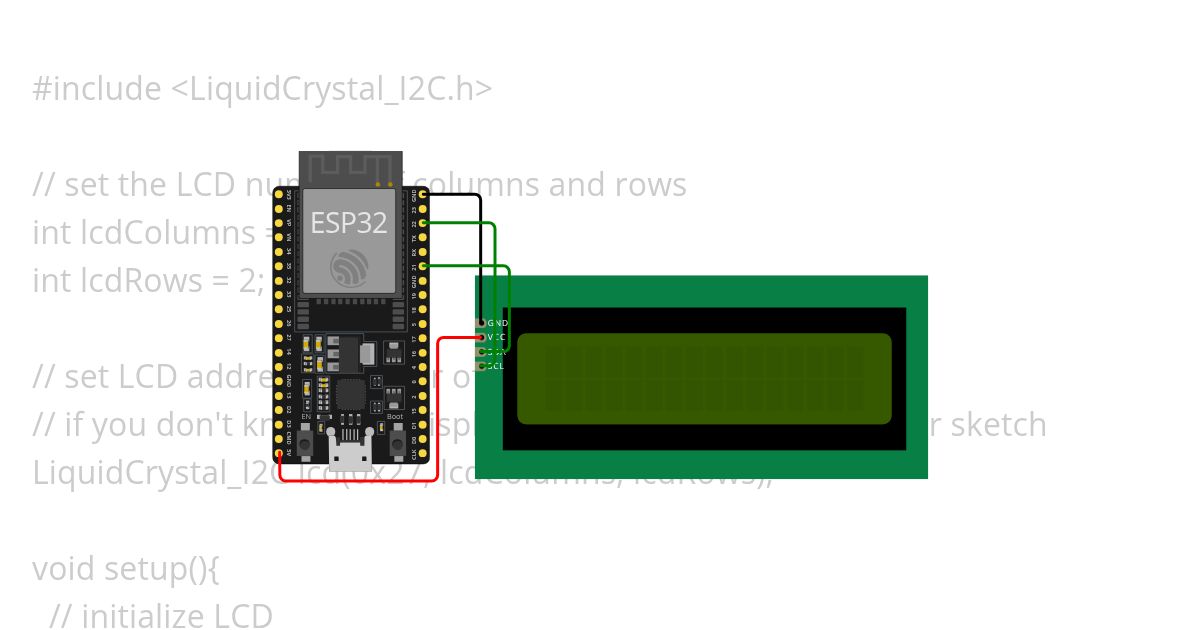 LCD  simulation