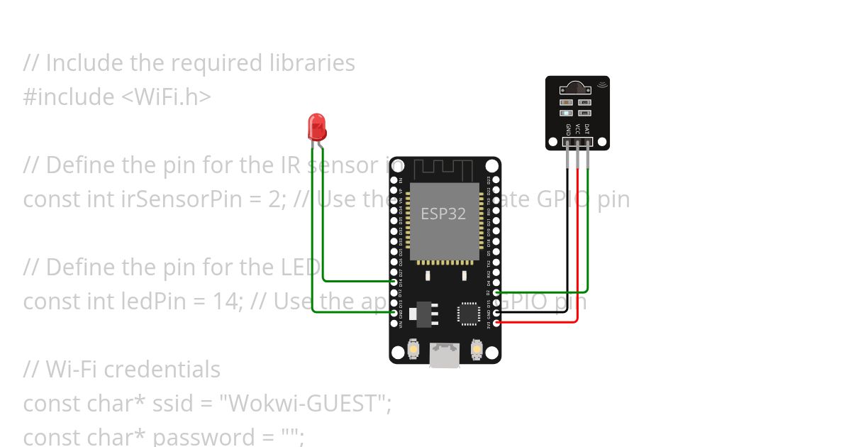 ir Sensor simulation