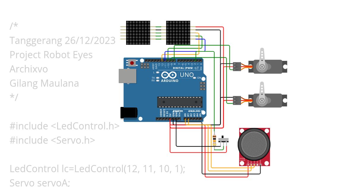 Servo & Analog simulation