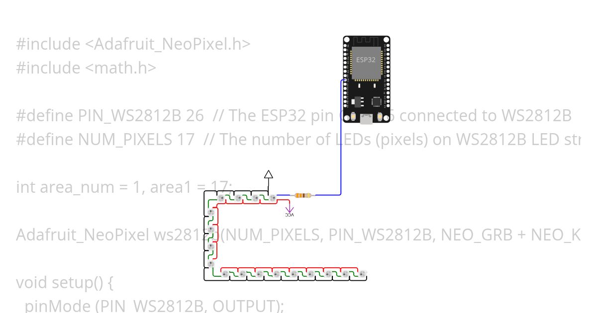 WS2812 RGB-Control Copy (2) simulation