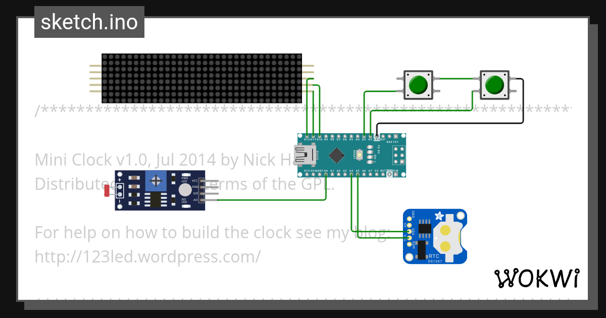 Wokwi - Online ESP32, STM32, Arduino Simulator