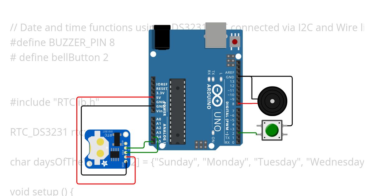 SImple Digital Clock simulation