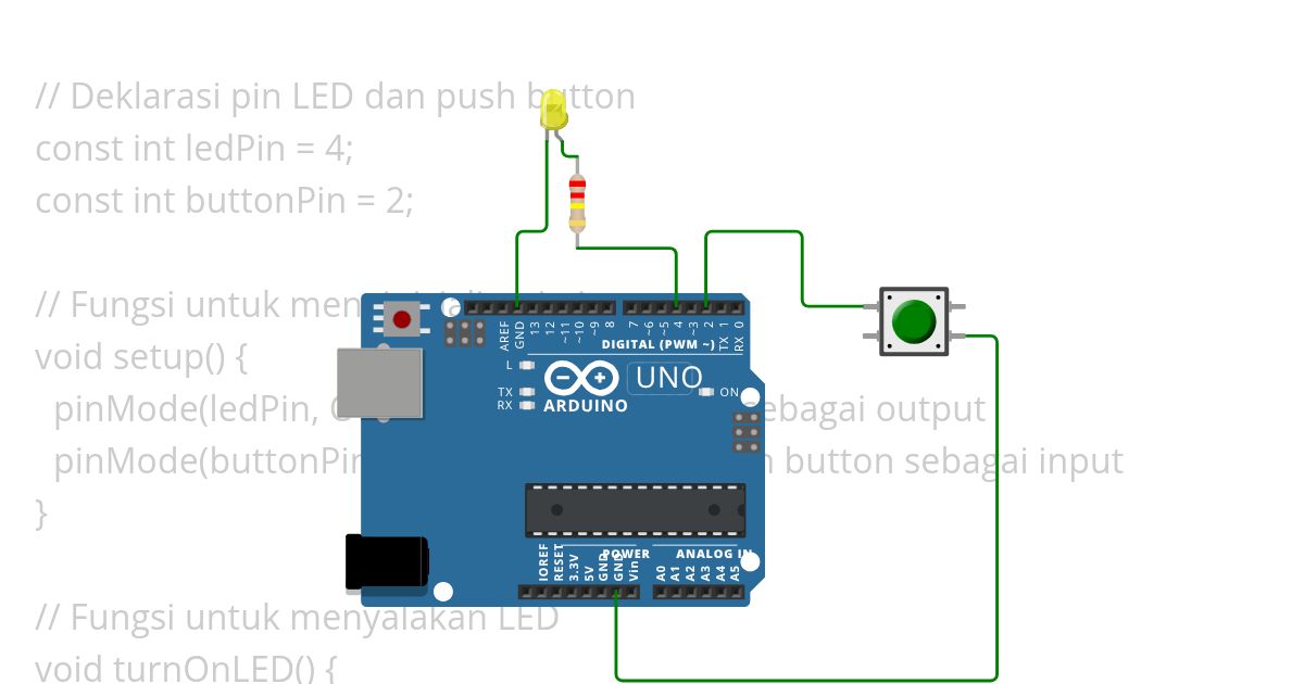 push button simulation