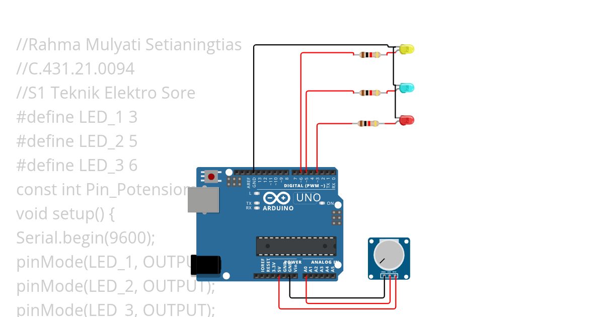 Percobaan 2_Analog Input ADC dan Output PWM simulation