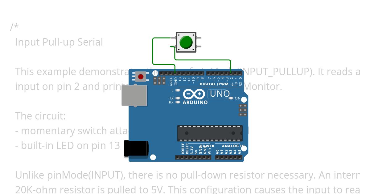 20231231InPutPullupSerial simulation