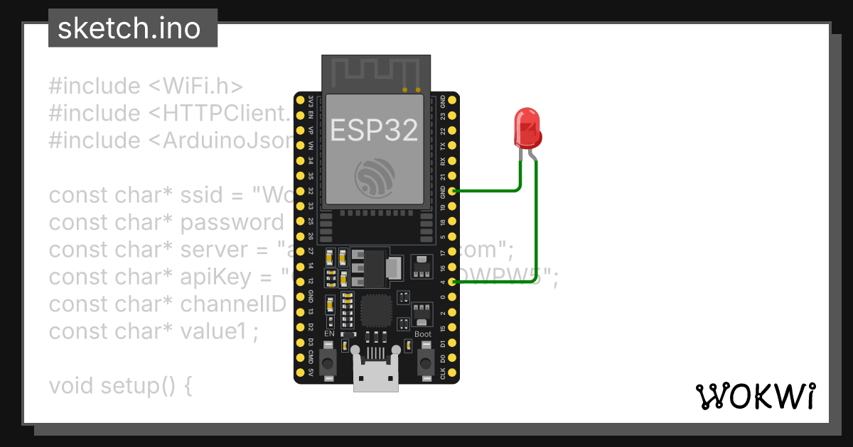 Home Automation Wokwi ESP32 STM32 Arduino Simulator
