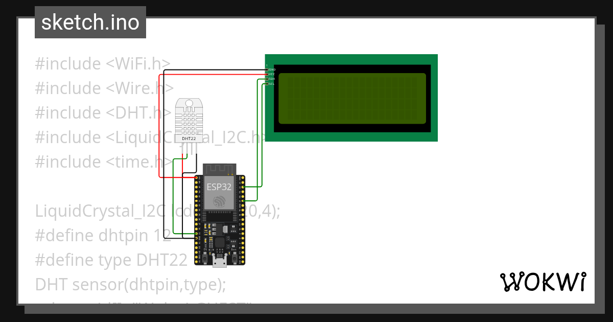 Lcd Control System Esp32 Date Time Set Copy 2 Wokwi ESP32 STM32 
