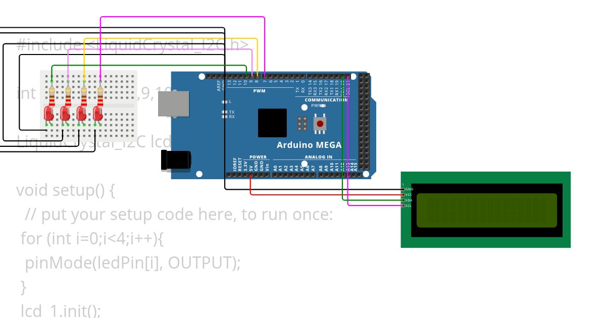 arduino project 1 simulation