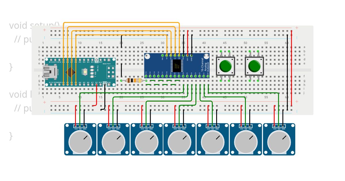 MUX test simulation