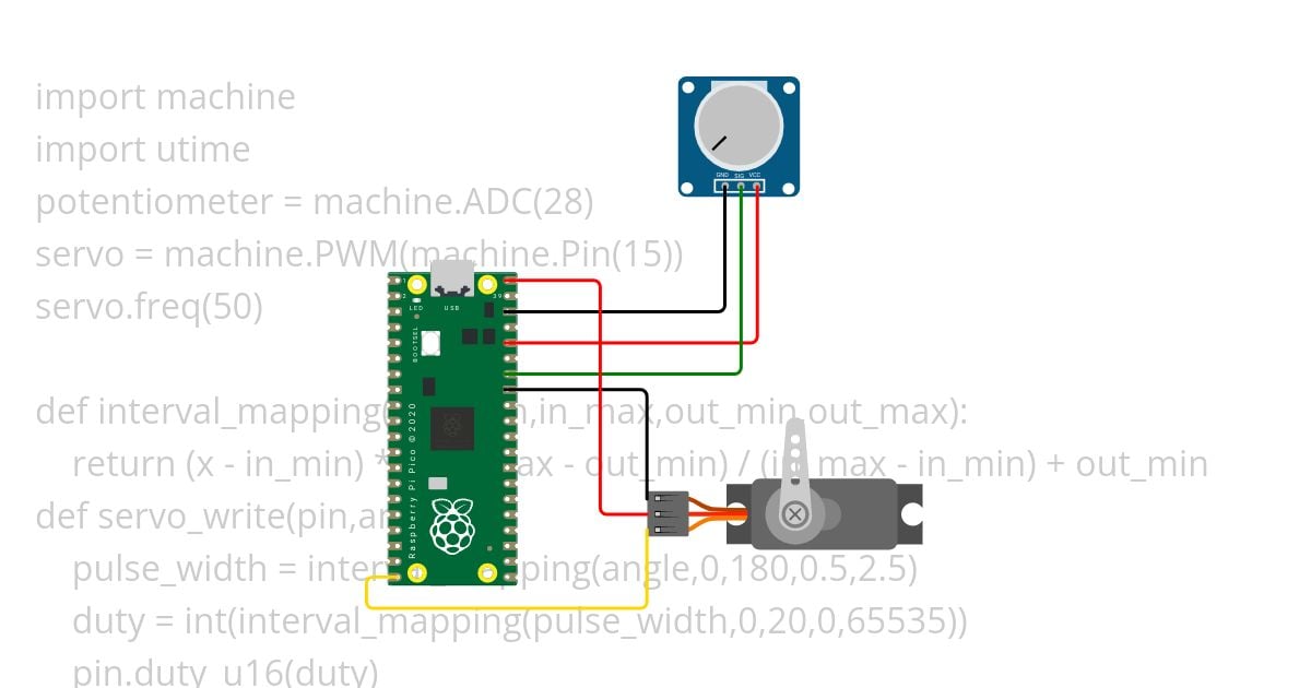 servo_left_right_ADC simulation