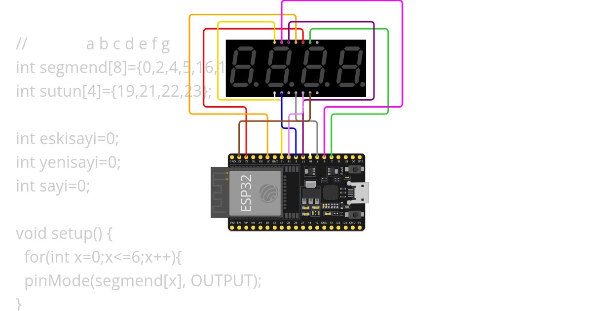 amp 11/a 7 segmend simulation
