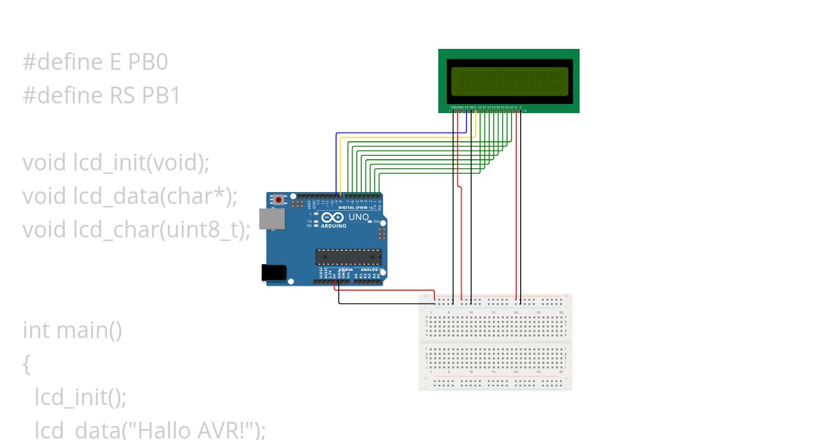 lcd 8-bit mode simulation