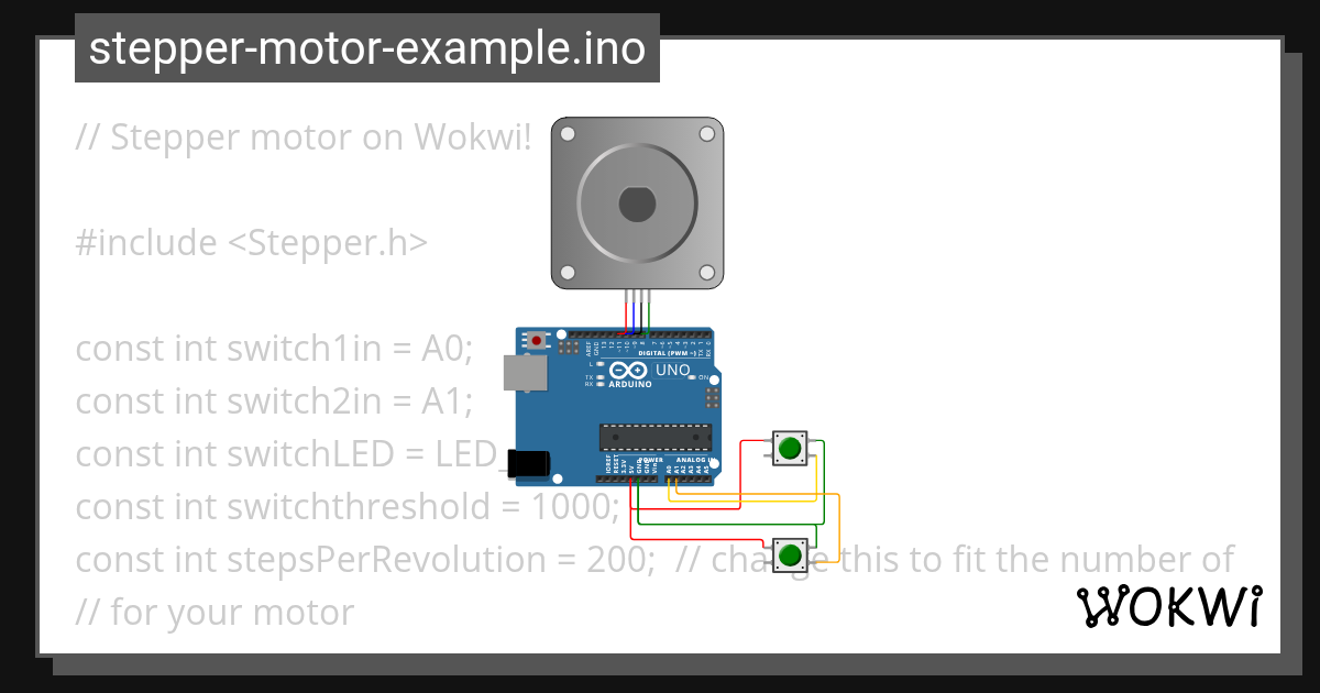 stepper-motor with advance and retard button.ino Copy - Wokwi ESP32 ...