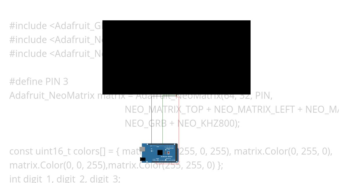 64x32 Project Testing simulation