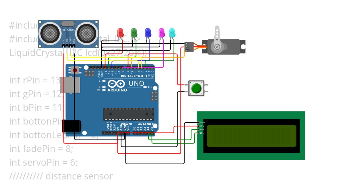 prj28 distance sensor simulation