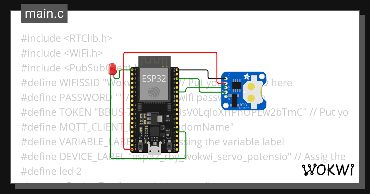 RTC sesi 12 aldy tugas - Wokwi ESP32, STM32, Arduino Simulator