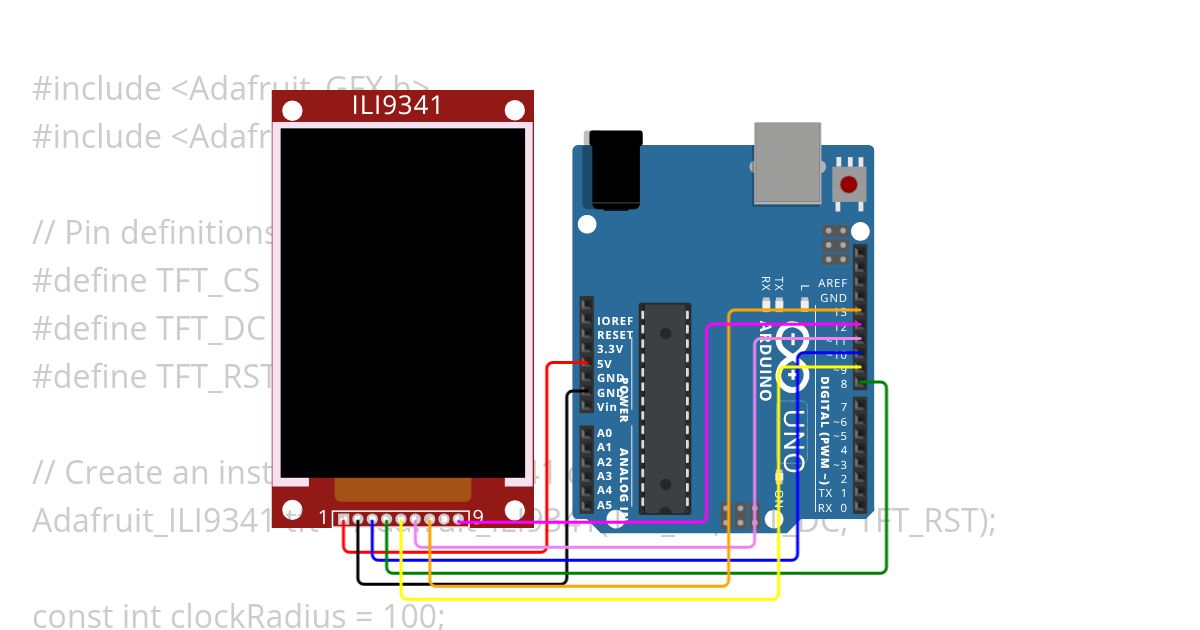 DISPLAY TEXT ON TFT Copy simulation