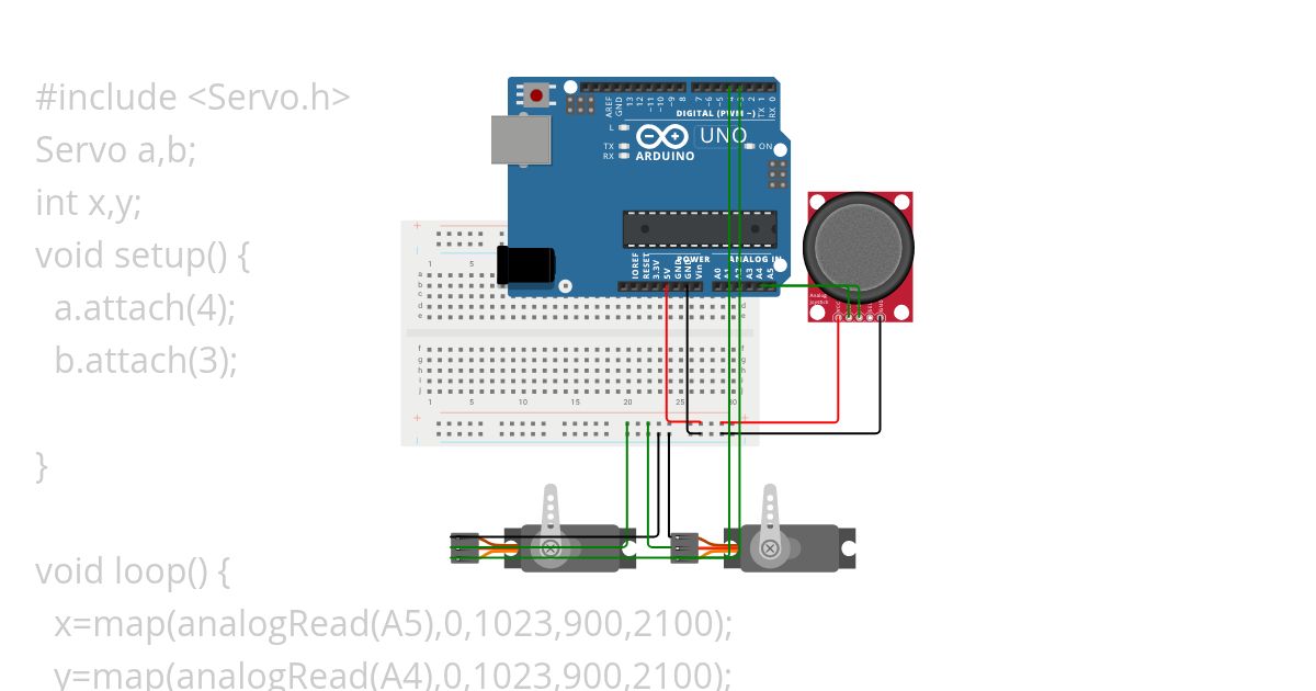 SERVO_1 simulation