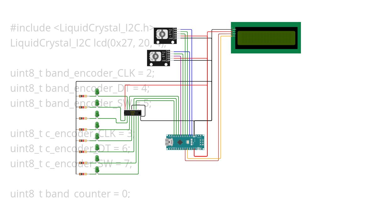 encoder switch simulation