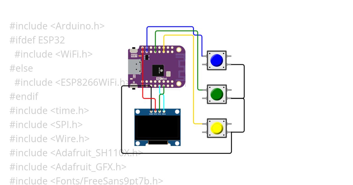 Wemos_S3_old_Menu simulation