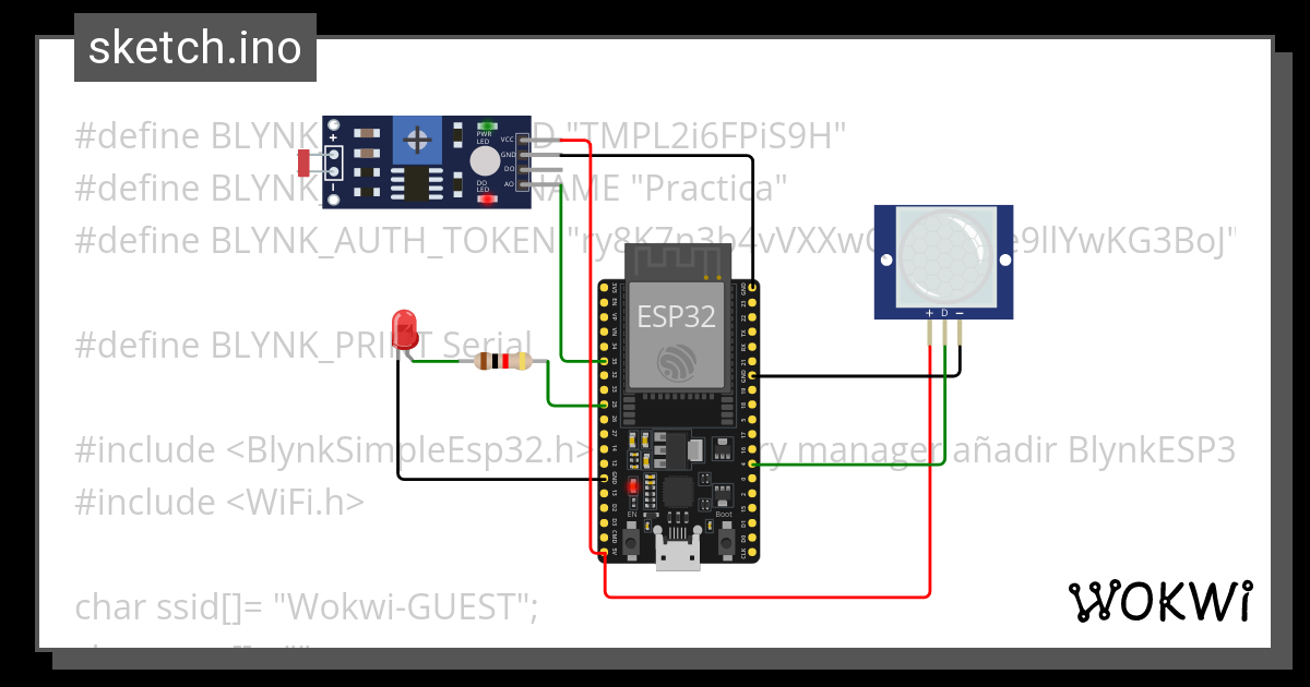 WiFi connect - Wokwi ESP32, STM32, Arduino Simulator