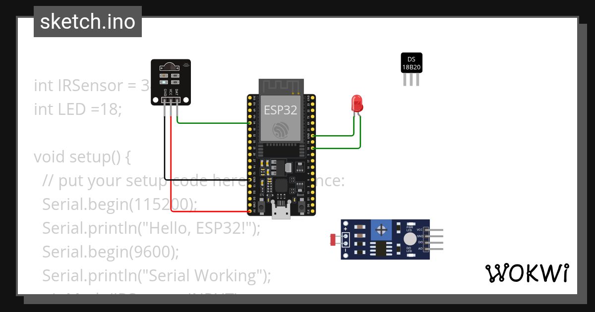 Wokwi - Online ESP32, STM32, Arduino Simulator