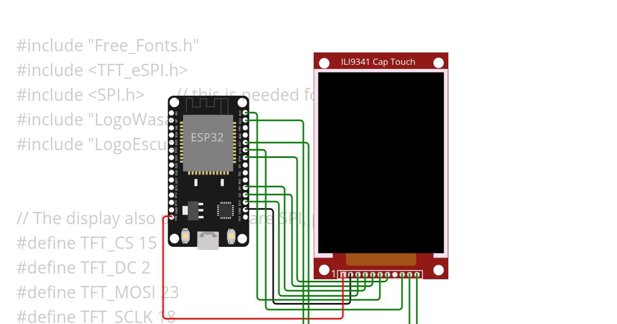 esp32-ili9341-LogoEsperanza simulation