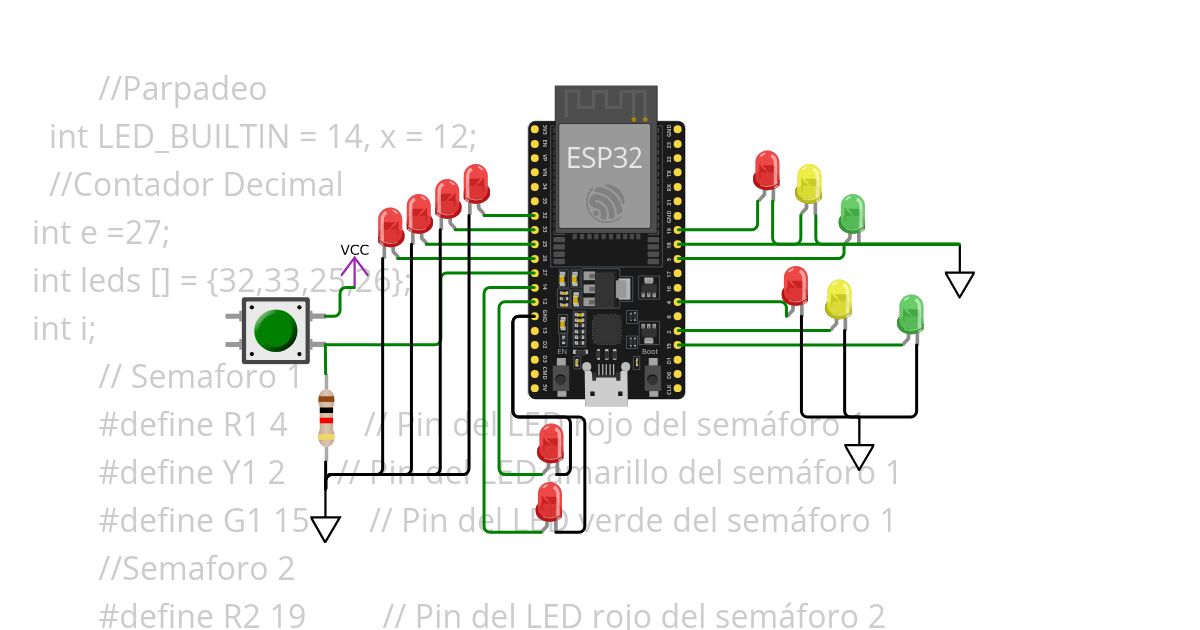 ESP32 multifunciones simulation