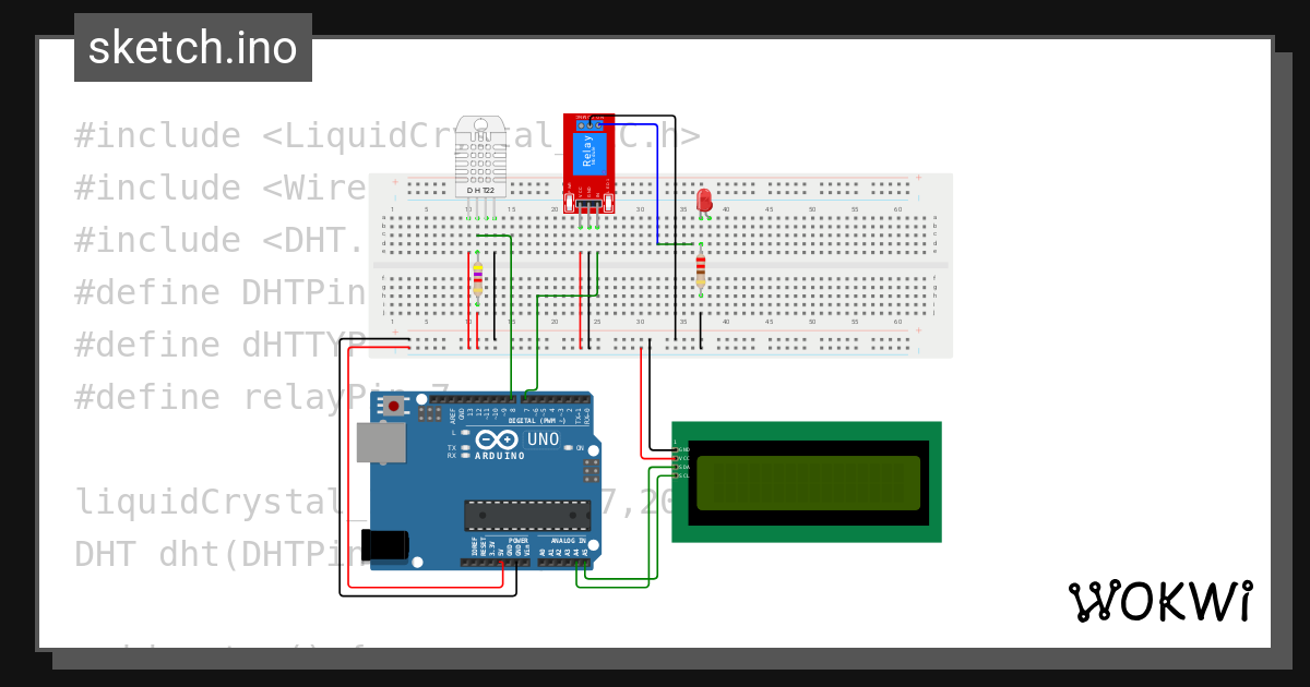 led 12c interface - Wokwi ESP32, STM32, Arduino Simulator