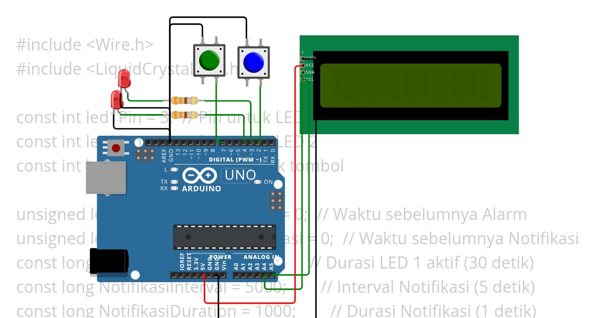 alarm simulation