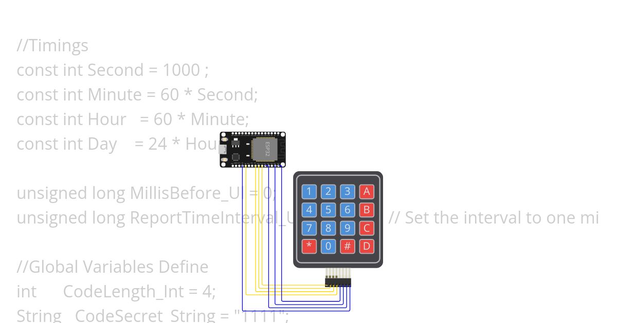 -Input_Keypad- simulation