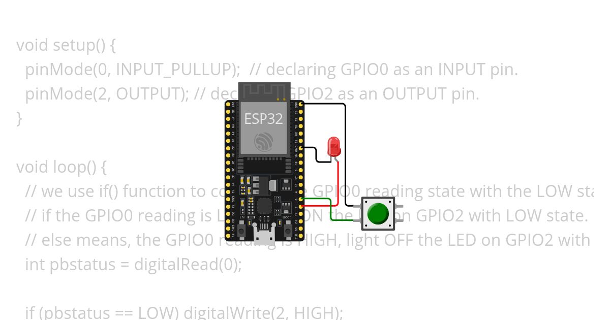 PB Input_Pullup simulation