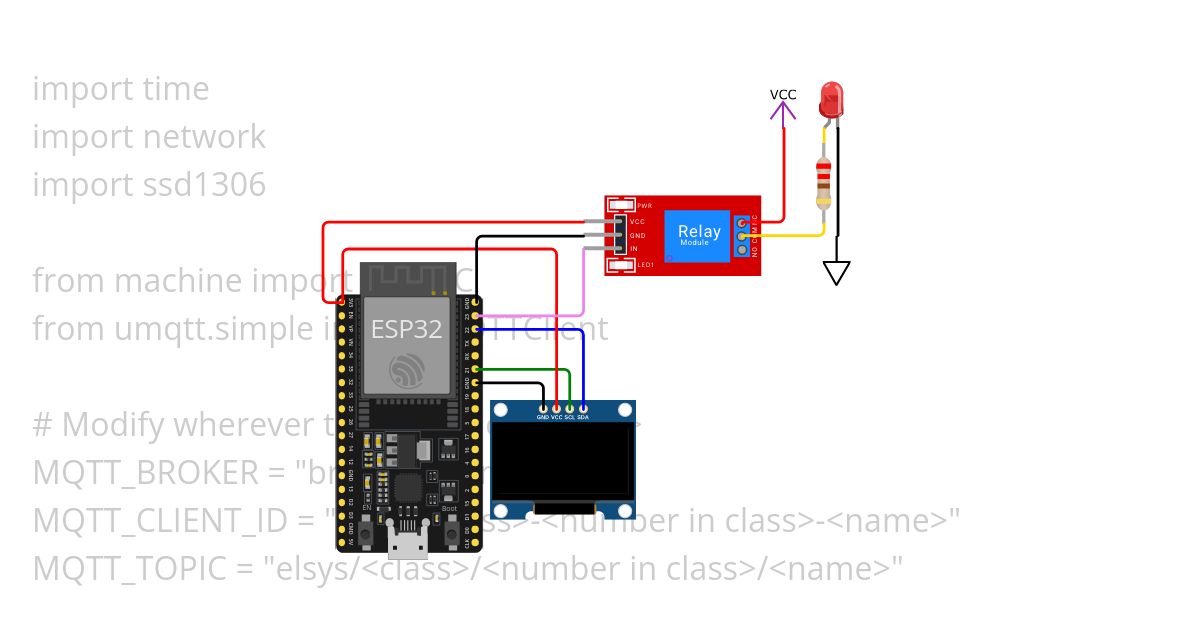 [3] ESP32 MicroPython Access Relay LED simulation