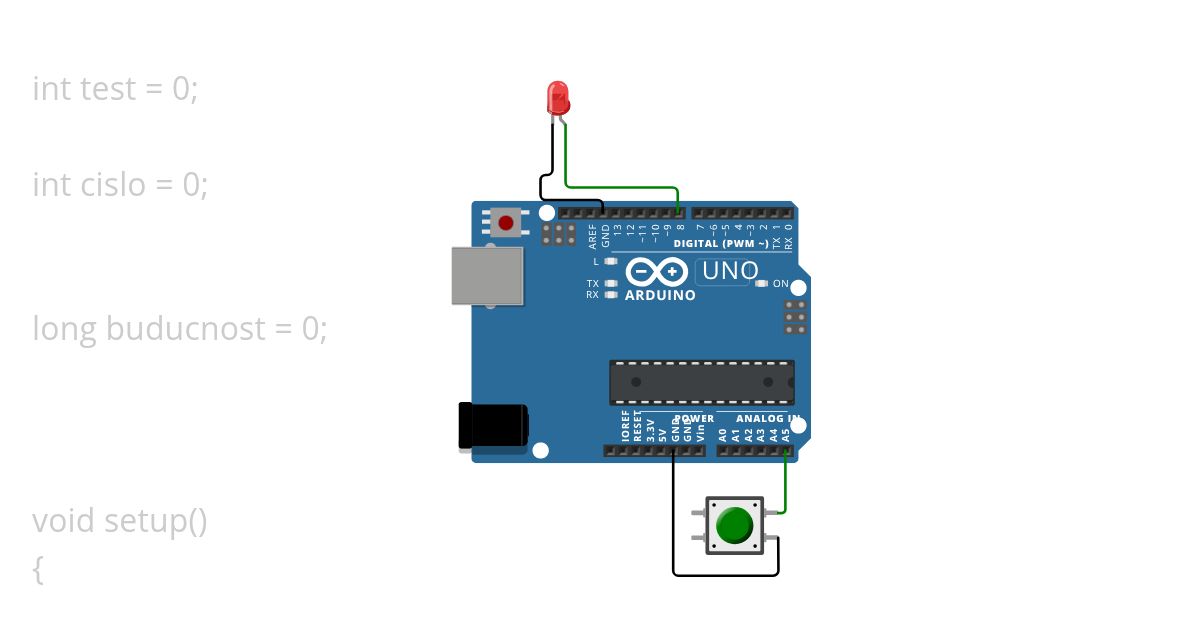 tlacidlo millis Copy simulation