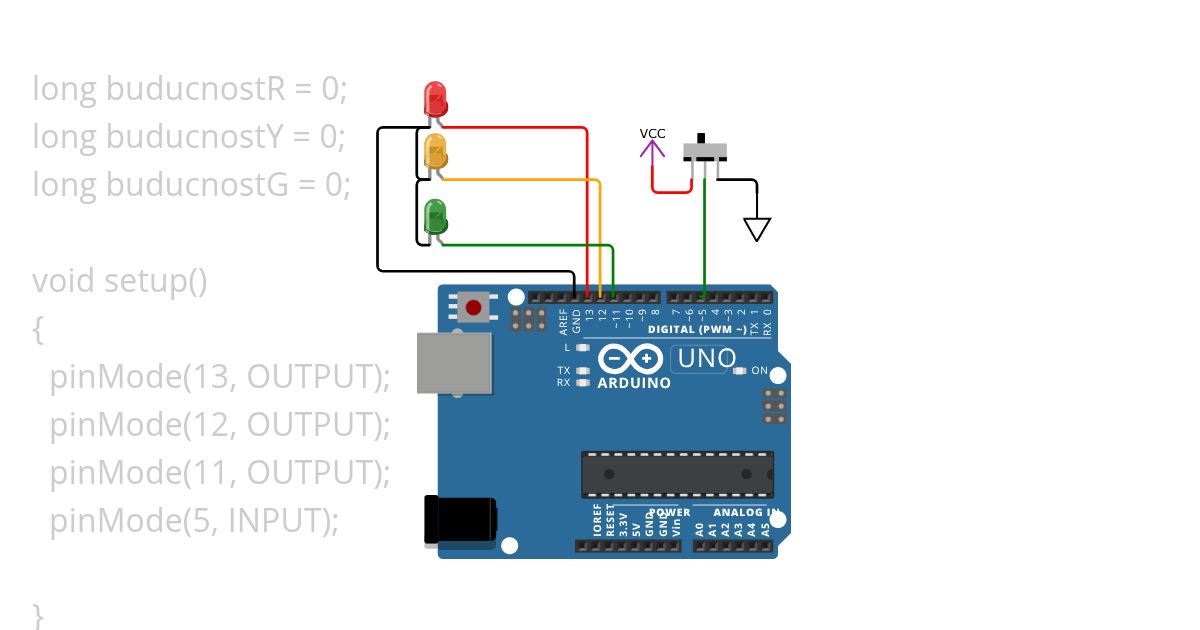 semafór s millis Copy simulation