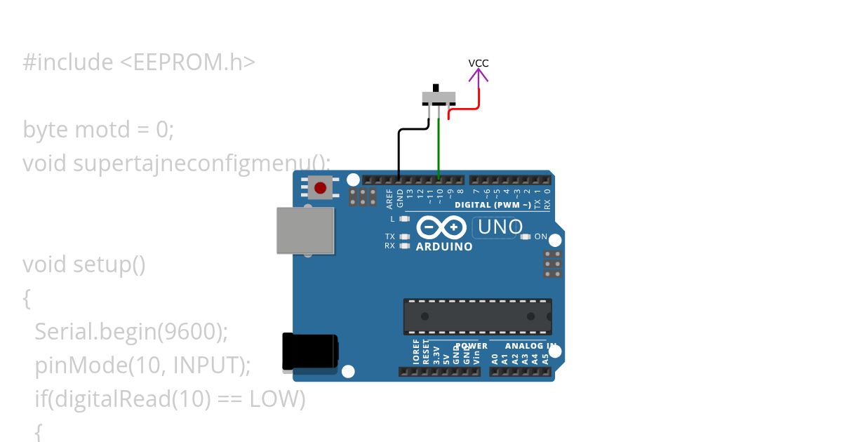 eeprom a switch Copy simulation