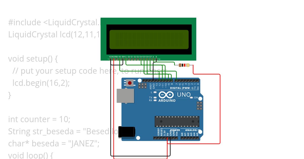 LCD2 simulation